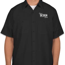 Red Kap® Industrial Work Shirt - Color: Black