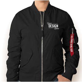 Alpha Industries Women's L-2B Scout Jacket - Color: Black