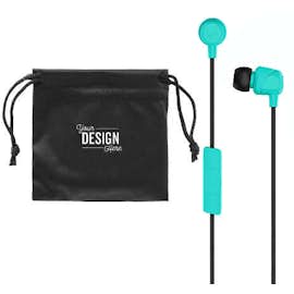 Skullcandy Jib Wired Earbuds with Microphone - Color: Aqua