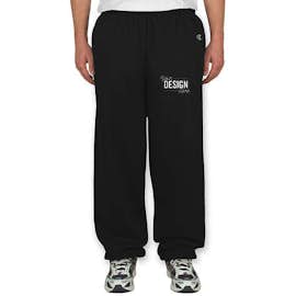 Champion Fleece Sweatpants - Color: Black