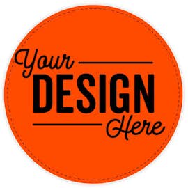 One Way Shopping 12" Circle Floor Decal - Color: Orange