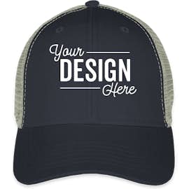 Sportsman Vintage Trucker Hat - Color: Navy / Grey