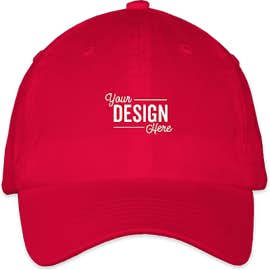 Valucap Youth Bio-Washed Hat - Color: Red