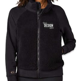 OGIO Women's Luuma Full Zip Sherpa Jacket - Color: Blacktop