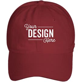 Sportsman Unstructured Washed Hat - Color: Maroon