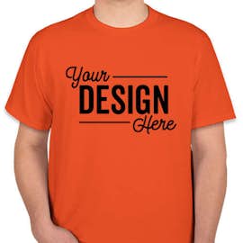 Canada - Fruit of the Loom 100% Cotton T-shirt - Color: Burnt Orange