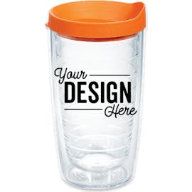 Tervis 16 oz. Classic Tumbler with Lid (Full Color Wrap Print) - Color: Orange