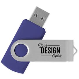 Rotate USB Flash Drive 4GB - Color: Royal