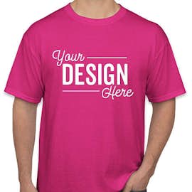 Canada - Gildan DryBlend 50/50 T-shirt - Color: Heliconia