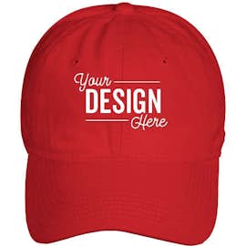Sportsman Unstructured Washed Hat - Color: Red