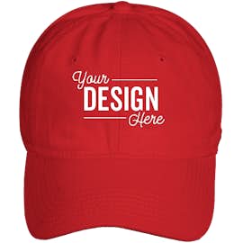 Sportsman Unstructured Washed Hat - Color: Red