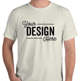 Royal Apparel USA-Made Organic Eco 50/50 T-shirt - Color: Eggshell