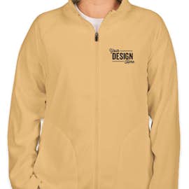 Team 365 Women's Full Zip Microfleece Jacket - Color: Sport Vegas Gold
