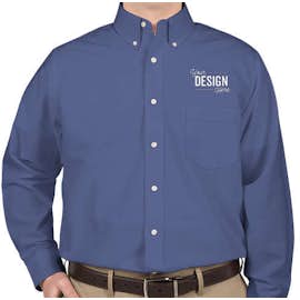 Ultra Club Wrinkle-Free Oxford Dress Shirt - Color: French Blue