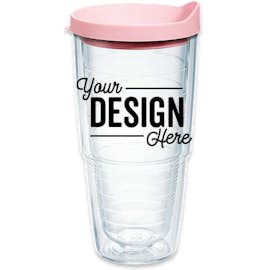 Tervis 24 oz. Classic Tumbler with Lid (Full Color Wrap Print) - Color: Pink