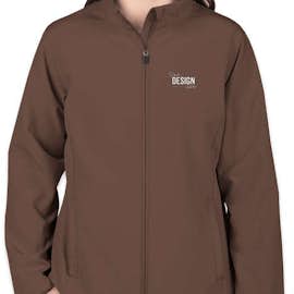 Team 365 Women's Soft Shell Jacket - Color: Sport Dark Brown