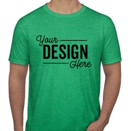 Canada - Gildan Softstyle Jersey T-shirt - Color: Heather Irish Green