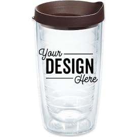 Tervis 16 oz. Classic Tumbler with Lid (Full Color Wrap Print) - Color: Brown