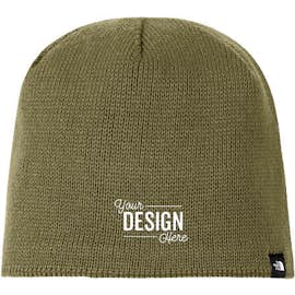 The North Face Mountain Beanie - Color: Burnt Olive Green