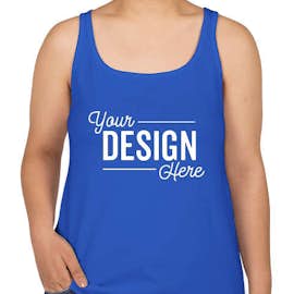 Bella + Canvas Women's Jersey Tank - Color: True Royal