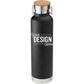 22 oz. Thor Speckled Copper Vacuum Insulated Water Bottle - Color: Black