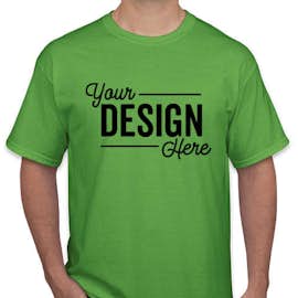 Canada - Gildan 100% Cotton T-shirt - Color: Electric Green