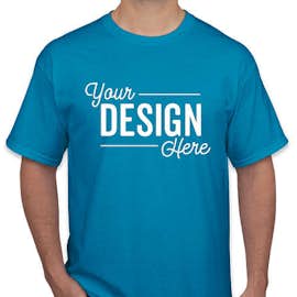 Canada - Gildan 100% Cotton T-shirt - Color: Sapphire