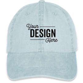 Mega Cap Pigment Dyed Hat - Color: Light Blue