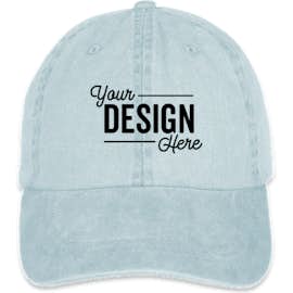 Mega Cap Pigment Dyed Hat - Color: Light Blue