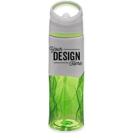 28 oz. Geometric Tritan™ Water Bottle - Color: Lime