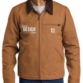 Carhartt Duck Detroit Jacket - Color: Carhartt Brown
