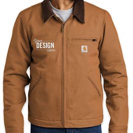 Carhartt Tall Duck Detroit Jacket - Color: Carhartt Brown