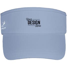 Team 365 Headsweats Performance Running Visor - Color: Sport Light Blue
