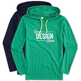 Anvil Hooded Long Sleeve T-shirt