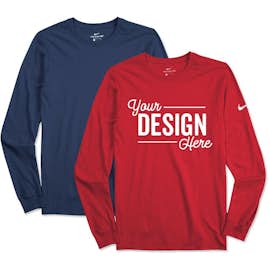 Nike 100% Cotton Long Sleeve T-shirt